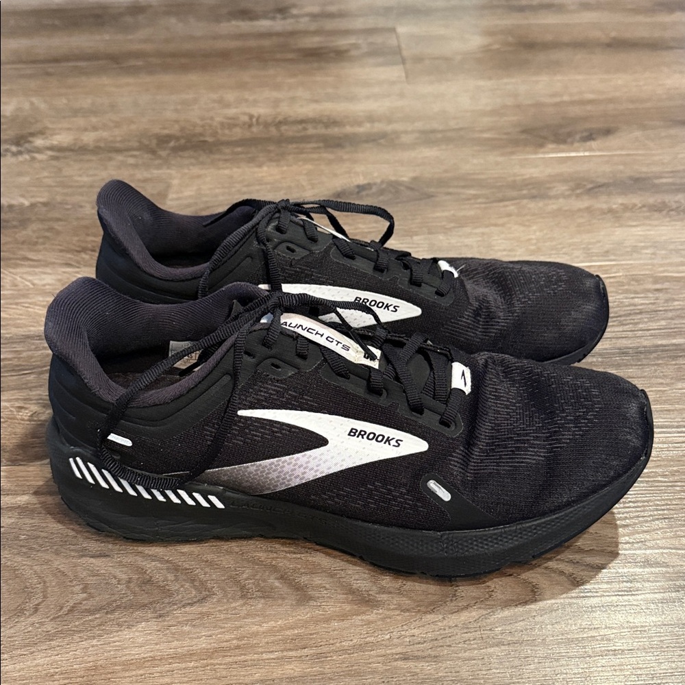 Brooks Launch GTS 9 Running Black Shoes Men's Size 11 M